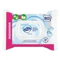 Влажная туалетная бумага Zewa Pure Без аромата, 80 шт.