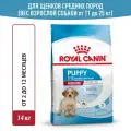 ROYAL CANIN MEDIUM PUPPY для щенков средних пород (14 кг)