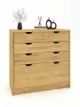 Есэндвич Grand-Лаворо Комод, 90х90х45 см (Дуб бунратти), с ящиками, для кабинета, для офиса, для детской