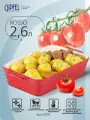 Форма для запекания Gipfel Rosso 51076, 2,6 л/35,5x25x7 см, прямоугольная, красный/белый