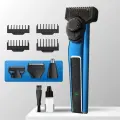 Триммер для бороды, усов, носа, ушей и тела 8 в 1 - Машинка для стрижки волос с самозатачивающимися лезвиями