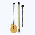 Весло для SUP-доски Molokai Hero Carbon (Bamboo) 3-ёх составное S24