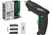 Аккумуляторная отвертка WORTEN 4В, 1АКБ, 1,3 Ач, с набором бит 31 предмет КА-90000327