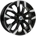 Диски K&K Морейн 17x6.5 5*105 ET38 D56.6 алмаз чёрный