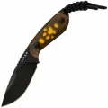 Туристический нож Kizer Buddy black сталь Nitro-V, рукоять Ultem