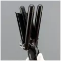 Тройные щипцы-волна для укладки и завивки волос D22 мм ProMozer MZ-6607-22/титан-турмалиновое покрытие/регулировка температуры 160-220 C/ионизация