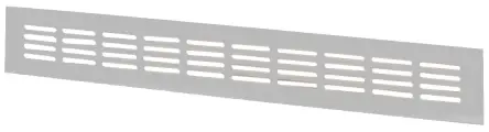 Решетка Визионер мвмс 1000х80 мм Серебро