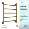 Полотенцесушитель водяной Сунержа Галант+ 600х500 Состаренная бронза 05-0200-6050