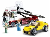 Конструктор Эвакуатор 338 деталей в коробке, 1 штука