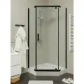 Душевой уголок Parly ZPE911BE (90х90х195) низкий поддон, стекло прозрачное