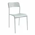 Стул НИКА СТ7/С светло-серый/матовый серый