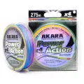Шнур рыболовный плетеный Akara Power Action X-4 Multicolor 275 м 0,40