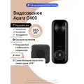 Умный видеозвонок Aqara G400 DB-C03D, черный, водонепроницаемый