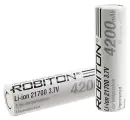 Аккумулятор ROBITON LI217NP4200LT 45А (INR21700-P42A) низкотемпературный без защиты PK1