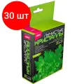 Комплект 30 наб, Набор химических опытов Лучистые кристаллы Зеленый кристалл, Лк-003