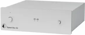Переключатель скорости Pro-Ject Speed Box S2 серебристый