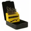 Набор сверл по металлу гранит 19 шт, 1-10 мм, HSS-Co, 165202