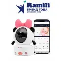 Умная Видеоняня с телефона Ramili Baby, Wi-Fi, 2K, с креплением, Малышарики Панда RV700CPANDA