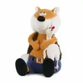 Мягкая игрушка Ловкий Лис и Курица, 24 см, для кого: для мальчика
