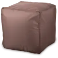 Пуфик Пуффбери «Куб», размер большой (40х40см), Оксфорд Коричневый