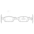 Колодки тормозные дисковые NIBK PN51011