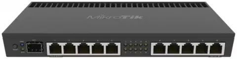 Роутер MikroTik RB4011iGS+RM 10/100/1000BASE-TX/SFP+ черный