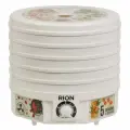 Сушилка для овощей, фруктов Rion, R-05D0, 5 поддонов, 520 Вт, белая