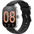Смарт-часы AMAZFIT Pop 3S A2318, 1.96, черный/серебристый [1746287]