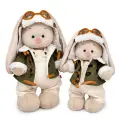 Budi Basa Мягкая игрушка BUDI BASA StS-037 Зайка Ми в куртке-пилот 25 см