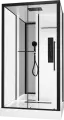 Душевая кабина Black&White Galaxy G8028, 1150х900х2170, с низким поддоном