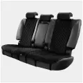Трокот / Комлпект накидок на задние сиденья автомобиля На заднее сиденье / Черный