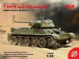 35365 ICM Советский танк Т-34/76 (ранняя версия, модификация 1943 года) Масштаб 1/35