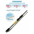 Спиннинг Nautilus Grinder GRC-662M Casting 198 см 5-21 гр