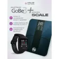HEALBE Start Control Умный фитнес браслет GoBe3 и Умные весы Scale, цвет фиолетовый/черный