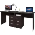 Стол письменный Хит-35, Ширина 200 см, Глубина 50 см, Высота 75 см, цвет: Венге