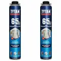 Пена монтажная профессиональная Tytan 65 зимняя 750 мл (2 шт.)