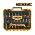 Набор фрез 6 мм 24 шт INGCO AKRT24062 INDUSTRIAL