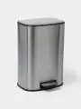 Stölz Ведро мусорное с педалью Stölz, 12 л, нержавеющая сталь, хром матовый