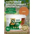 Пропитка ярославский антисептик Лак-антисептик для древесины, орех 9 л