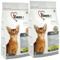 1ST CHOICE CAT ADULT HYPOALLERGENIC беззерновой для взрослых кошек при аллергии с уткой и картофелем (5,44 + 5,44 кг)