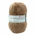 Пряжа Кроссбред Бразилии - 5 шт, (431-Бежевый меланж), 500м/100г, 50% мериносовая шерсть, 50% акрил