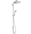 Душевая система hansgrohe Croma Select S 280 1jet Reno с переключателем потоков 26793000, хром