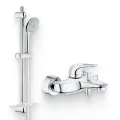 Душевой комплект Смеситель Grohe Eurostyle New 33591003 / Гарнитур Euphoria 110 Massage 27231001