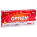 MunHwa Набор шариковых ручек Option (OP-01/OP-02/OP-03), красный цвет чернил, 12 шт.