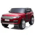 Детский электромобиль Rivertoys Range Rover HSE 4WD Y222YY с дистанционным управлением, двухместный красный глянец