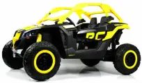 Детский электромобиль RiverToys BRP Can-Am Maverick (Y111YY) Желтый