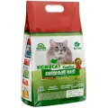 HOMECAT Ecoline Зеленый чай комкующийся наполнитель для кошачьих туалетов с ароматом зеленого чая 6л