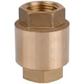 Обратный клапан пружинный STOUT SVC-0012 муфтовый (ВР/ВР), латунь   Ду 15 (1/2)