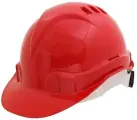 Каска Еланпласт Европласт-Люкс, красная (К-03), 10шт.