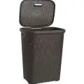 Корзина Hobby Life для белья RATTAN коричневая 55л (HL081106DB)
